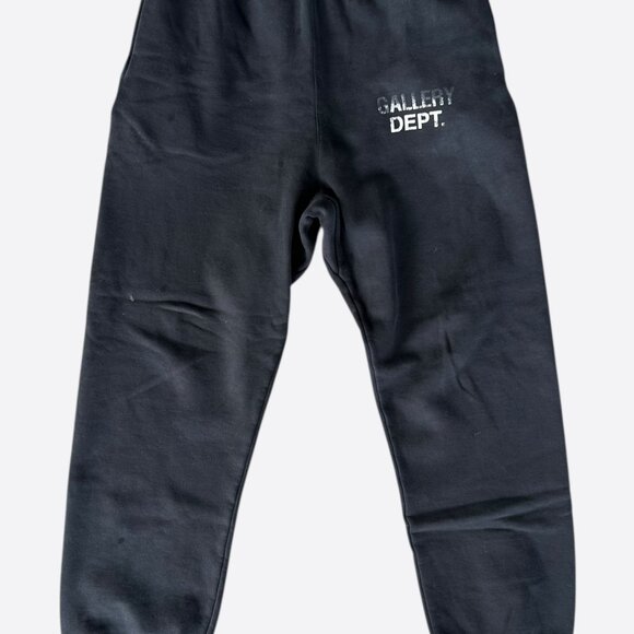 Gallery Dept Black & White Logo Sweatpants - Picture 1 of 3